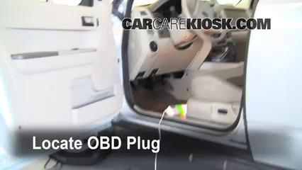 2015 ford escape obd ii location